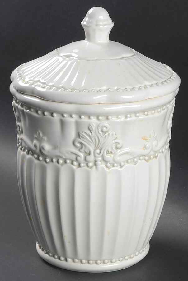 Baroque Medium Canister & Lid by American Atelier-1