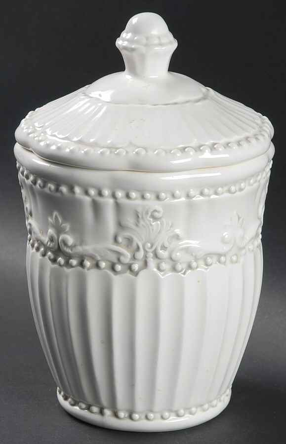 Baroque Small Canister & Lid by American Atelier-1