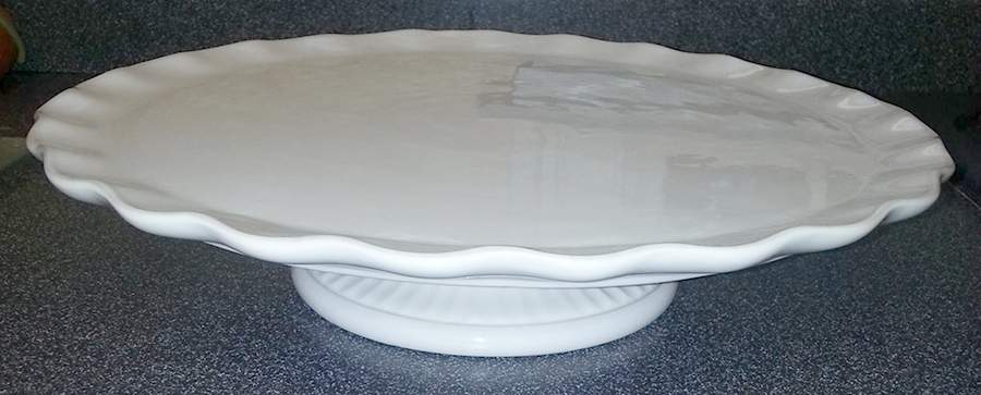 Baroque 13" Diameter Pedestal Cake Stand by American Atelier-1