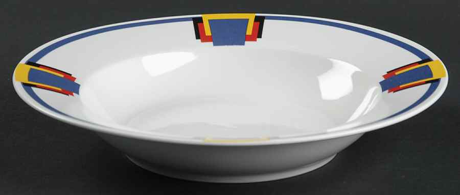 Cafe Milano Large Rim Soup Bowl by American Atelier-1