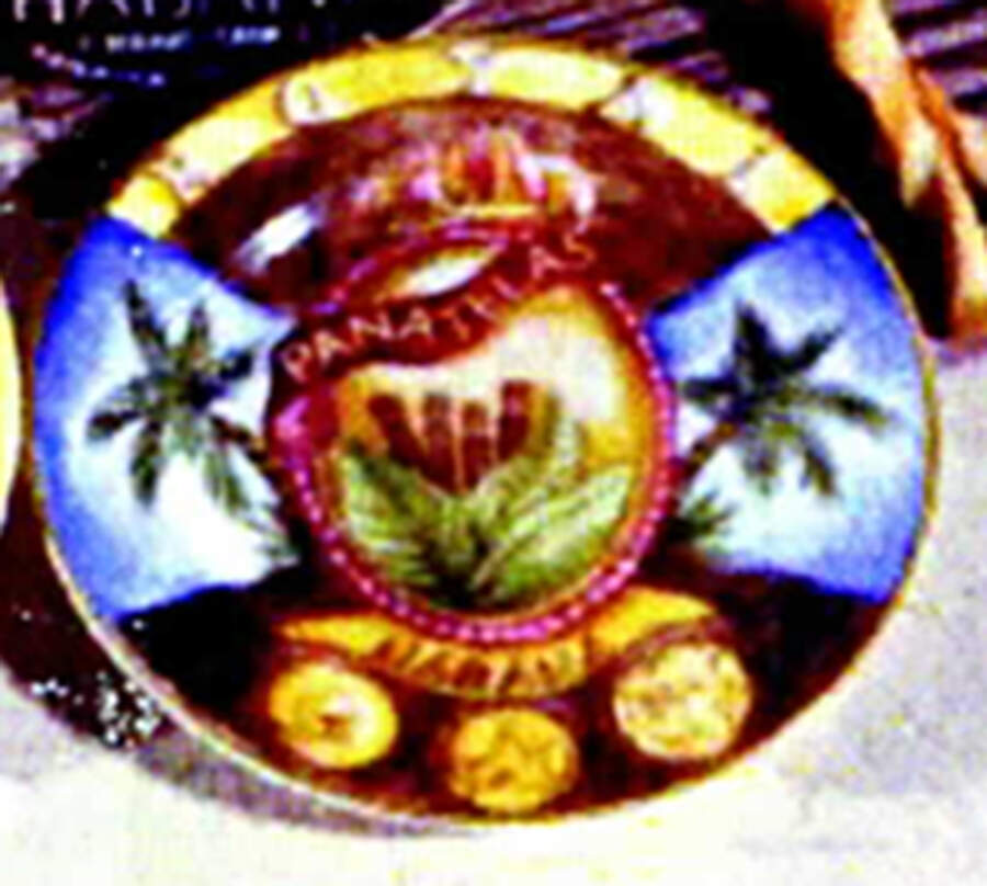 Cigars Salad Plate by American Atelier-1