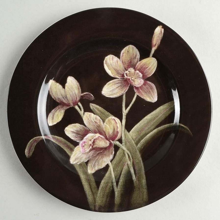 Floral Ecstacy Salad Plate by American Atelier-1