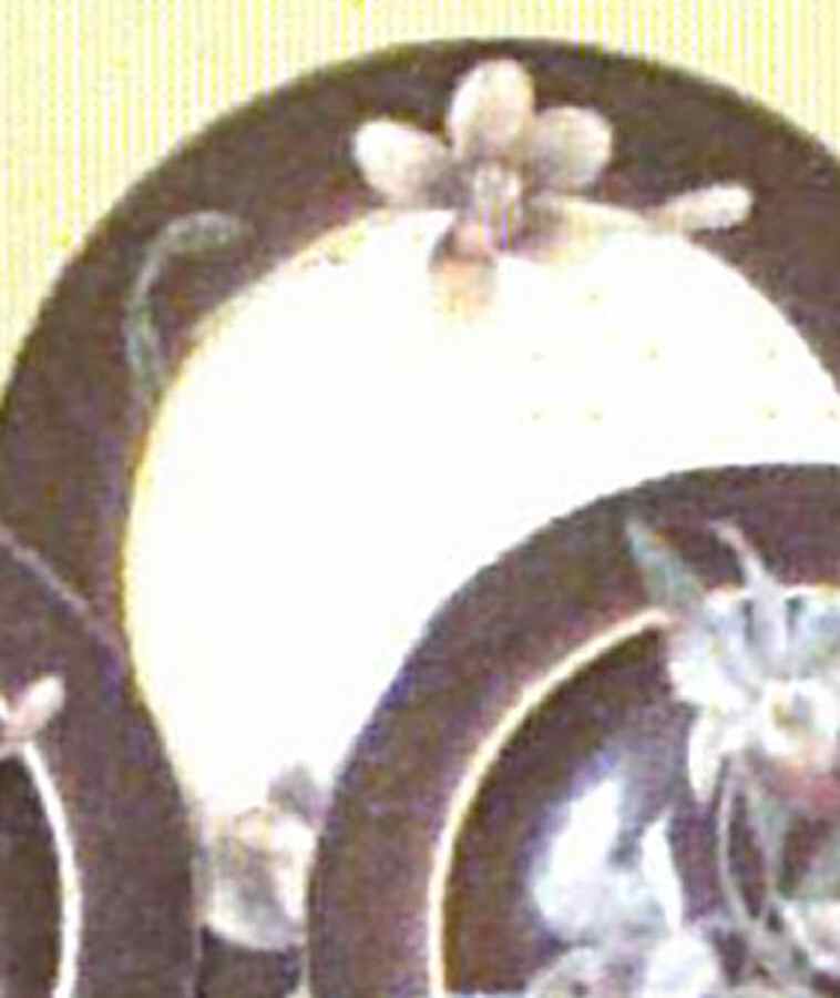Floral Ecstacy Dinner Plate by American Atelier-1