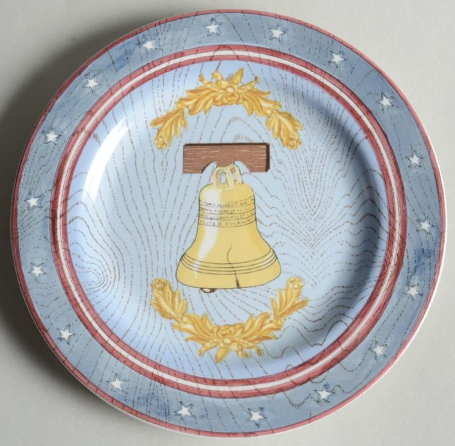 Freedom Salad Plate by American Atelier-1