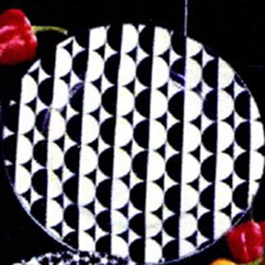Geometric Salad Plate by American Atelier-1
