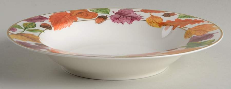 Harvest (5306) Large Rim Soup Bowl by American Atelier-1