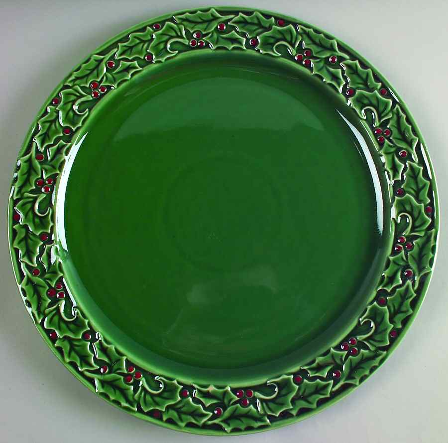 Holly Berry 14" Chop Plate (Round Platter) by American Atelier-1