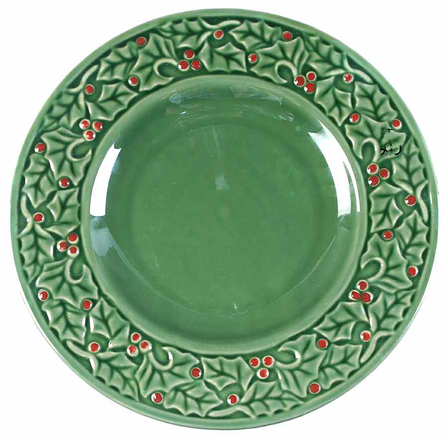 Holly Berry Dinner Plate by American Atelier-1