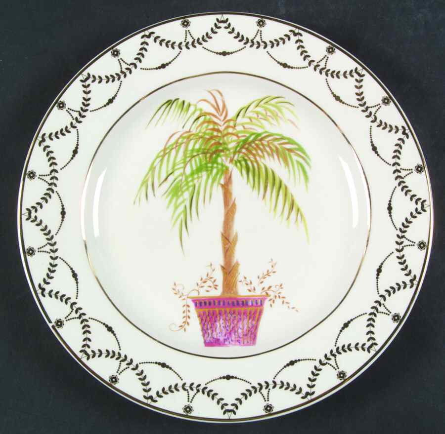 Island Breeze Salad Plate by American Atelier-1