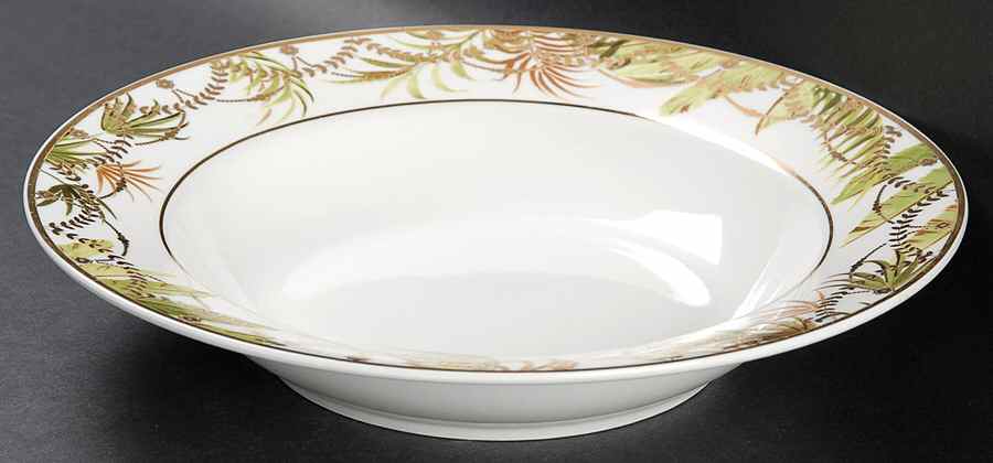 Island Breeze Large Rim Soup Bowl by American Atelier-1