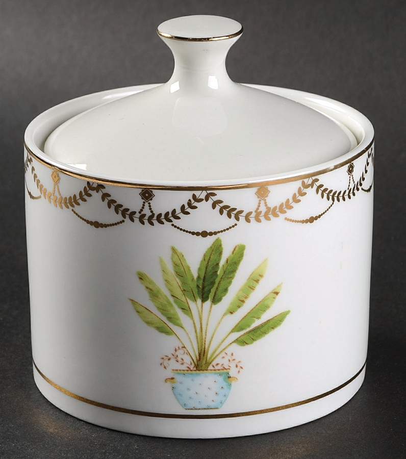 Island Breeze Sugar Bowl & Lid by American Atelier-1