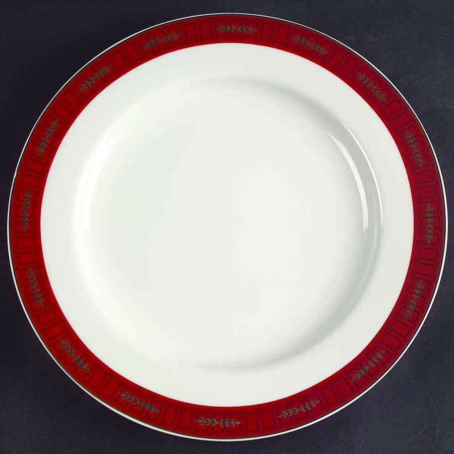 Santa Toile Dinner Plate by American Atelier-1