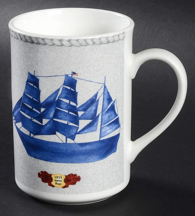 Tall Ships Mug by American Atelier-1