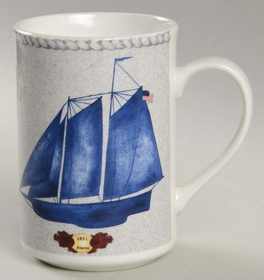 Tall Ships Mug by American Atelier-1