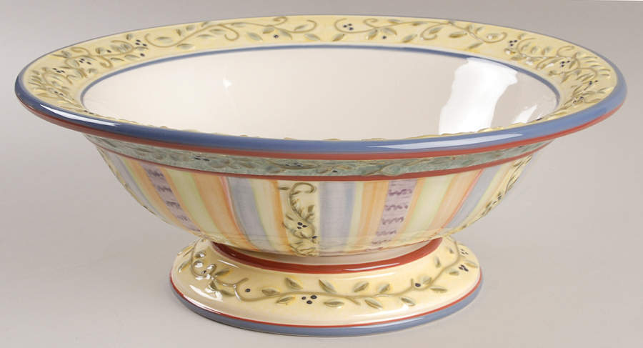 Tuscany Village 10" Round Vegetable Bowl by American Atelier-1