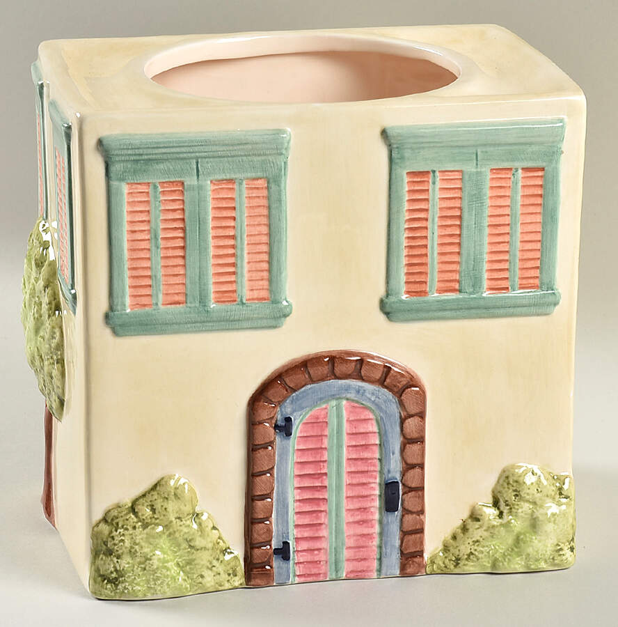 Tuscany Village Large Canister No Lid by American Atelier-1