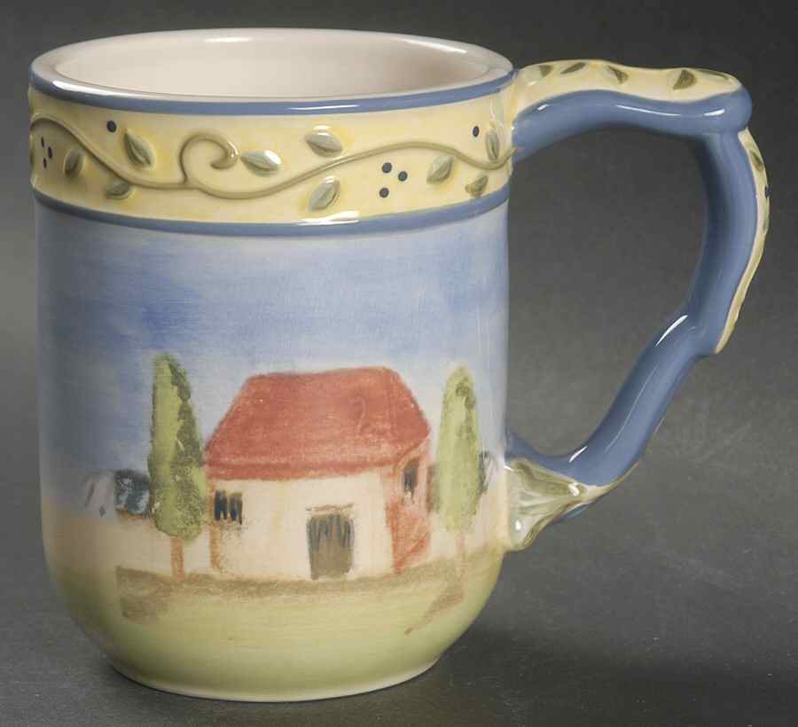 Tuscany Village Mug by American Atelier-1