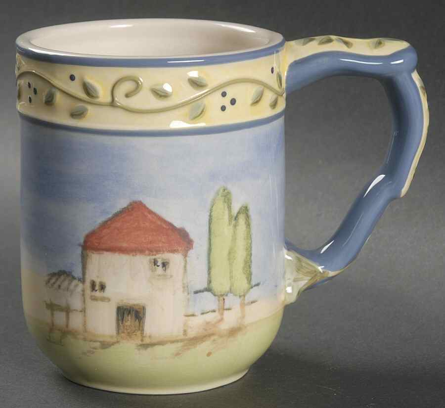 Tuscany Village Mug by American Atelier-1