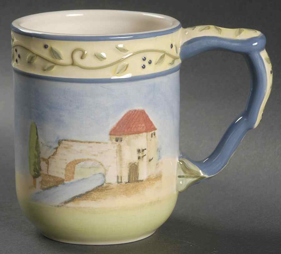 Tuscany Village Mug by American Atelier-1