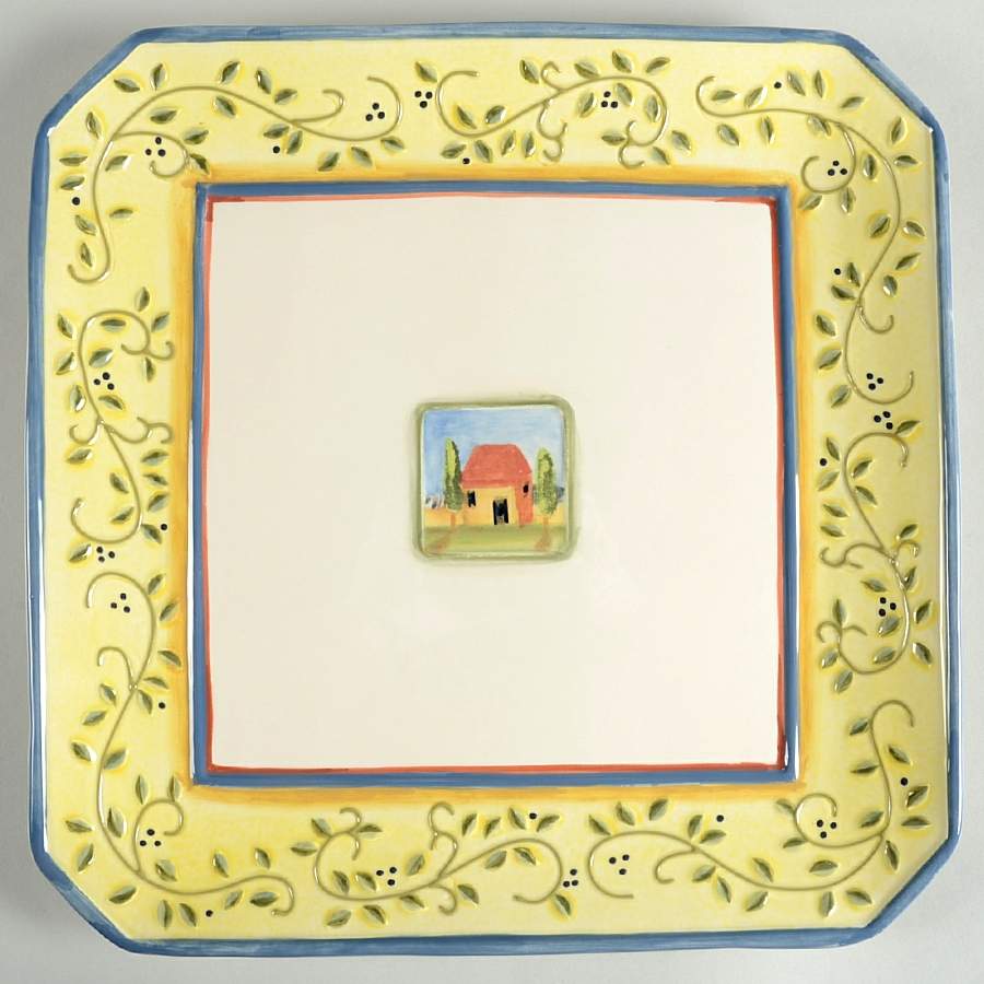 Tuscany Village 12" Chop Plate (Round Platter) by American Atelier-1