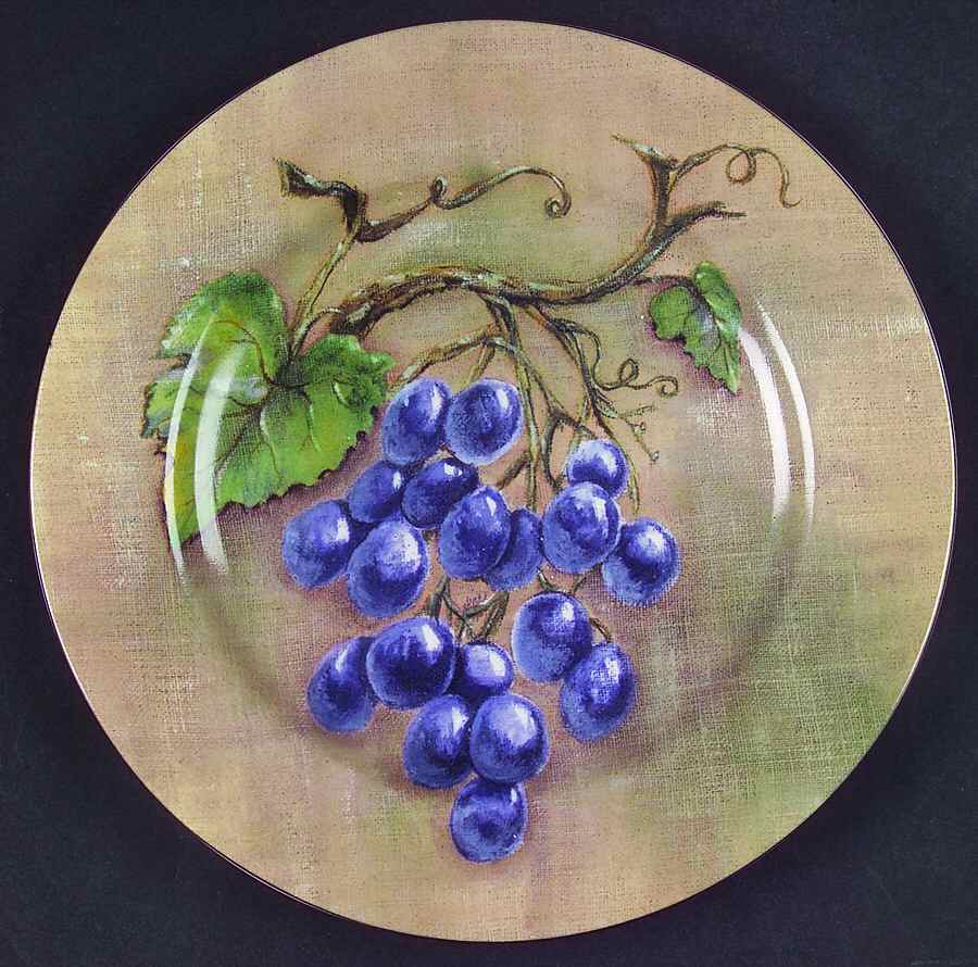 Vintage Salad/Dessert Plate by American Atelier-1