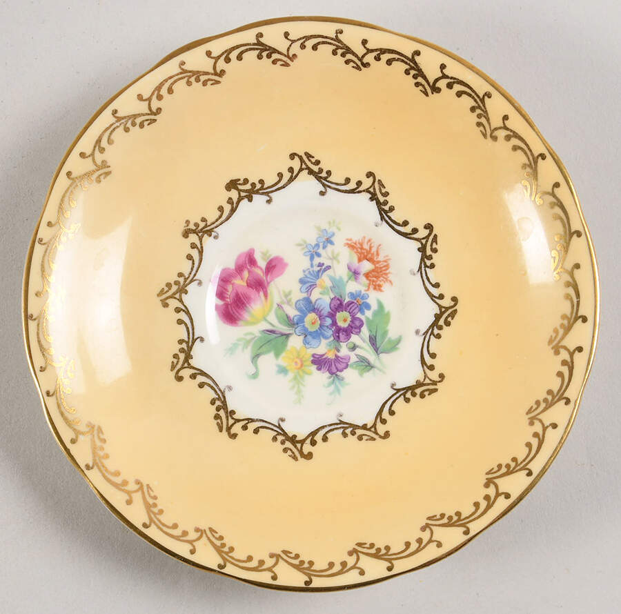 7803-7 Saucer for Footed Cup by John  Aynsley & Sons-1