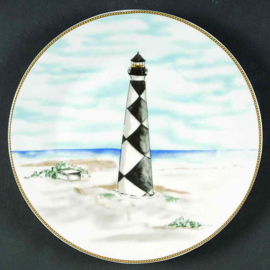 Anchor's Away Salad/Dessert Plate by American Atelier-1