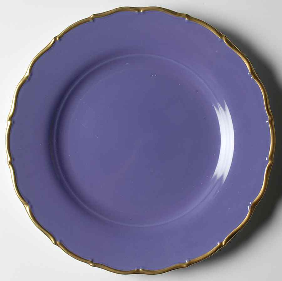 Colours Violet Dinner Plate by Anna Weatherley-1