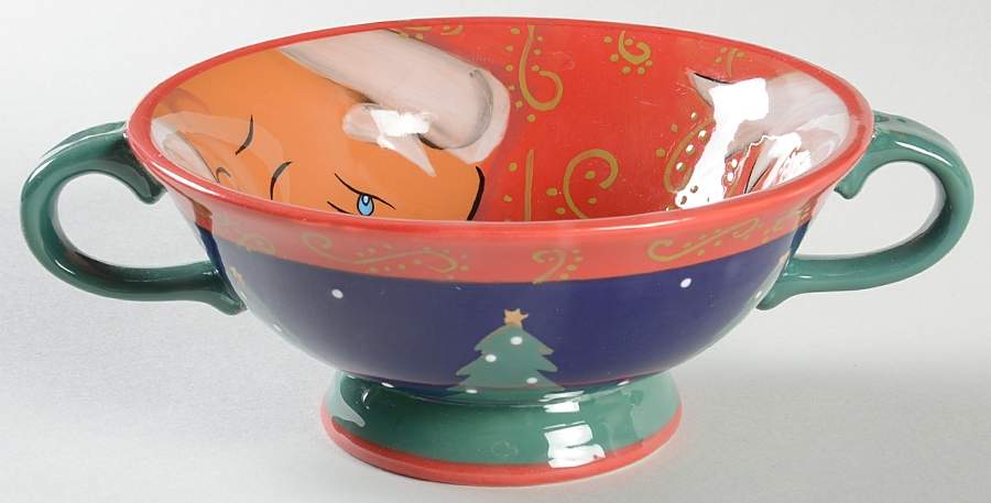 St. Nicholas Cream Soup Bowl by Artimino-1