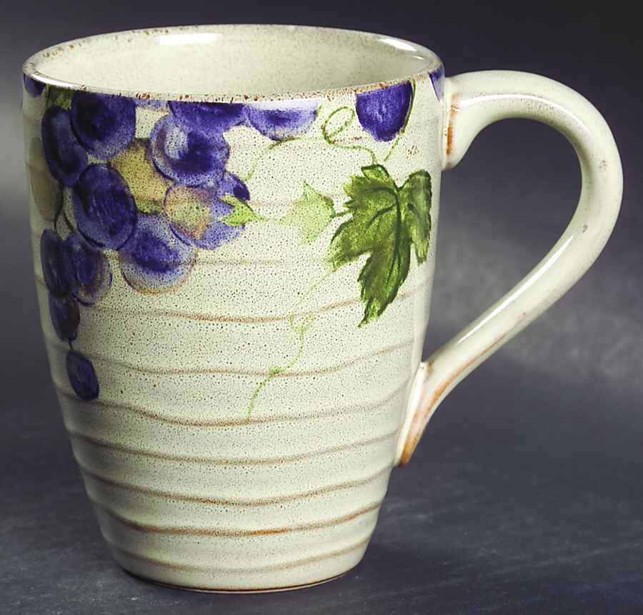 Grapevine Putty Mug by 222 Fifth (PTS)-1