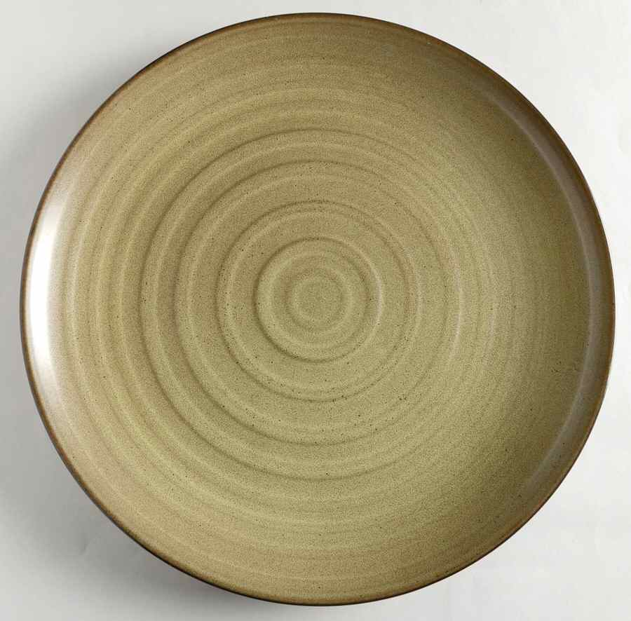Studio Khaki 12" Chop Plate (Round Platter) by 222 Fifth (PTS)-1