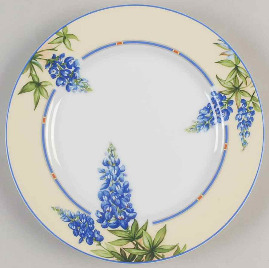 Bluebonnet Salad Plate by Amon Carter Museum-1