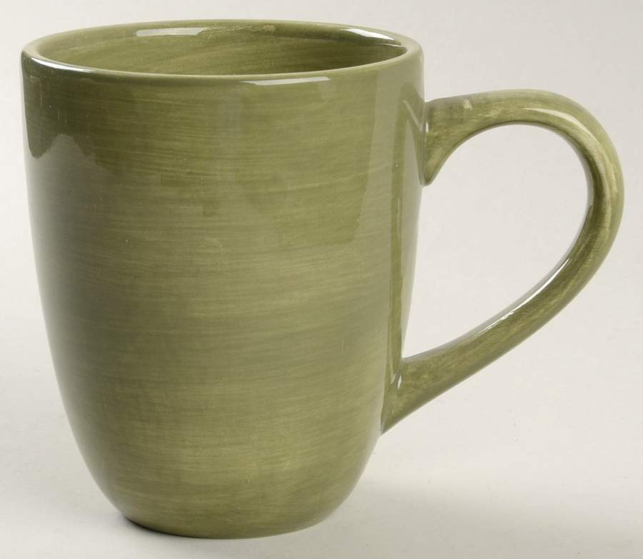 Ciao II Green Mug by Artimino-1