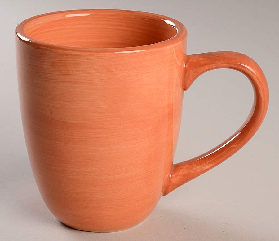 Ciao II Orange Mug by Artimino-1