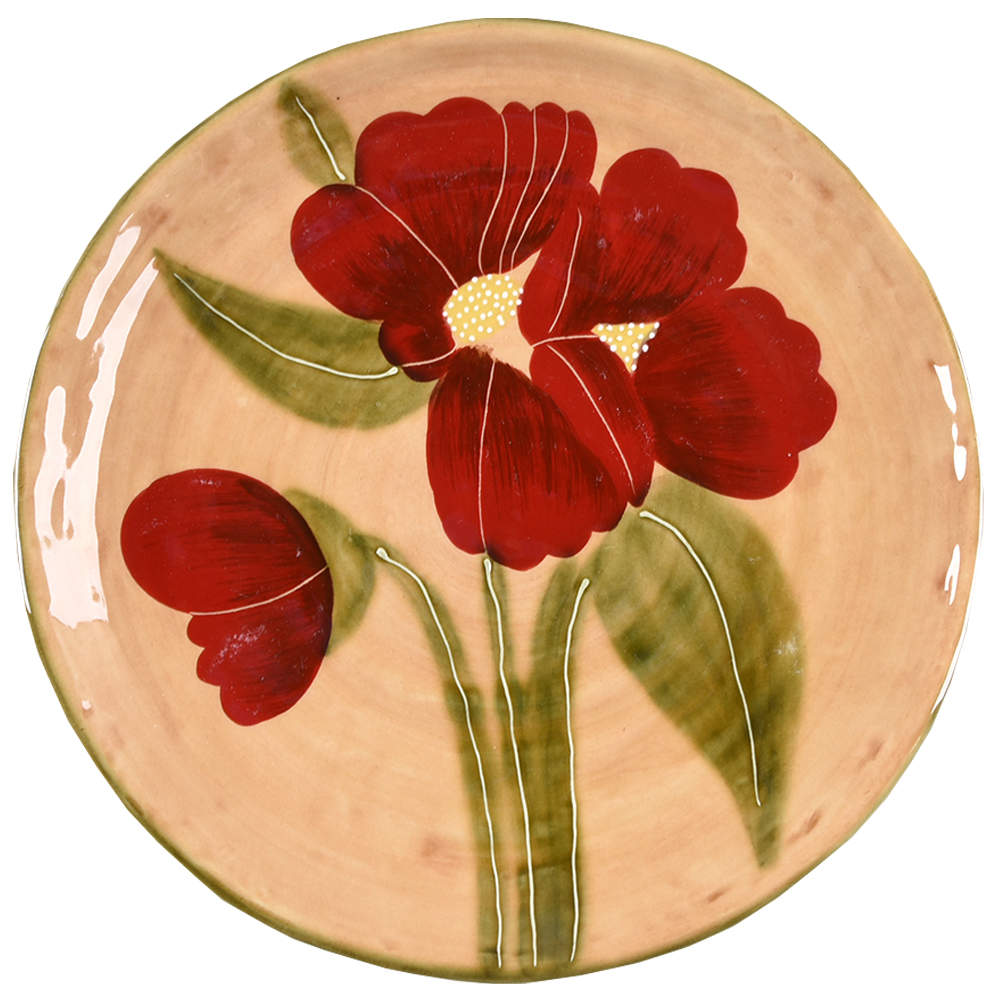 Fleur Rustique Salad Plate by Ambiance-1