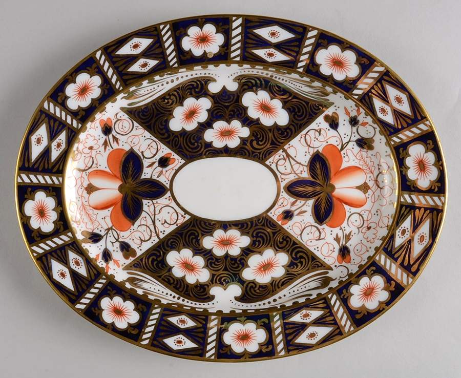 5500 (Smooth) 11" Oval Serving Platter by John  Aynsley & Sons-1