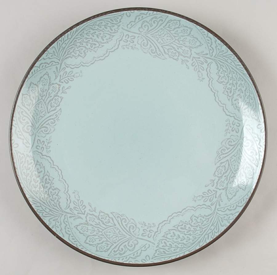 Chandi Blue Dinner Plate by 222 Fifth (PTS)-1