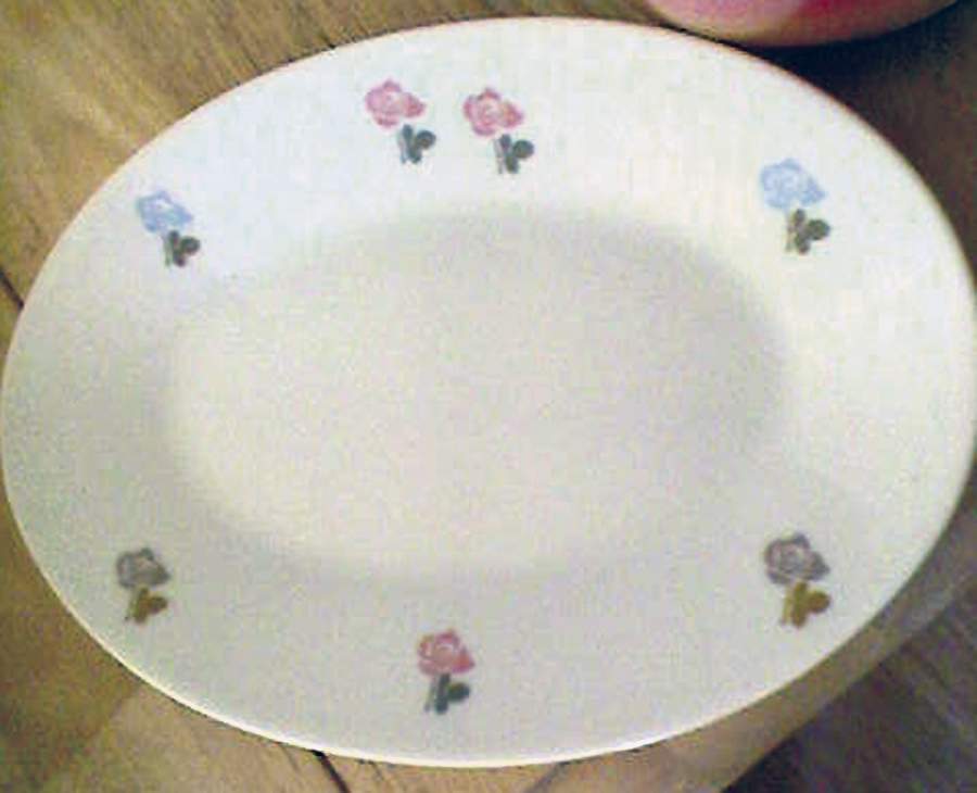 Gaiety Blue Dinner Plate by Arlen-1