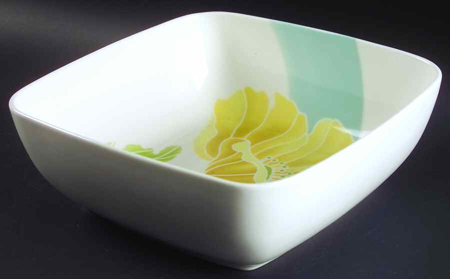 Spring Kiss 10" Square Vegetable Bowl by 222 Fifth (PTS)-1