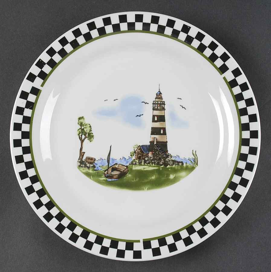 Lighthouse Dinner Plate by Alco-1