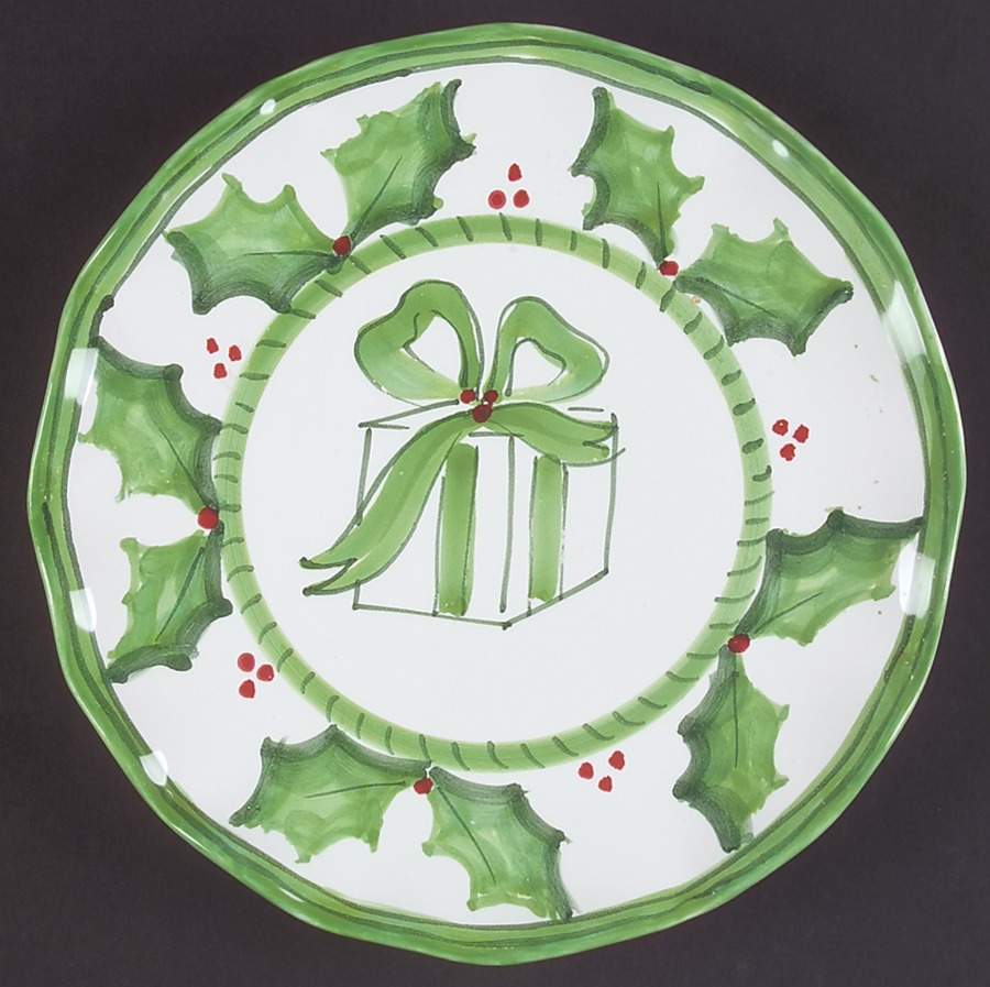 Holly Jolly Salad Plate by Anne Hathaway-1