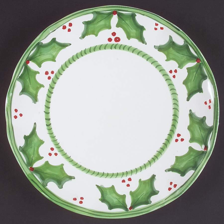 Holly Jolly Dinner Plate by Anne Hathaway-1