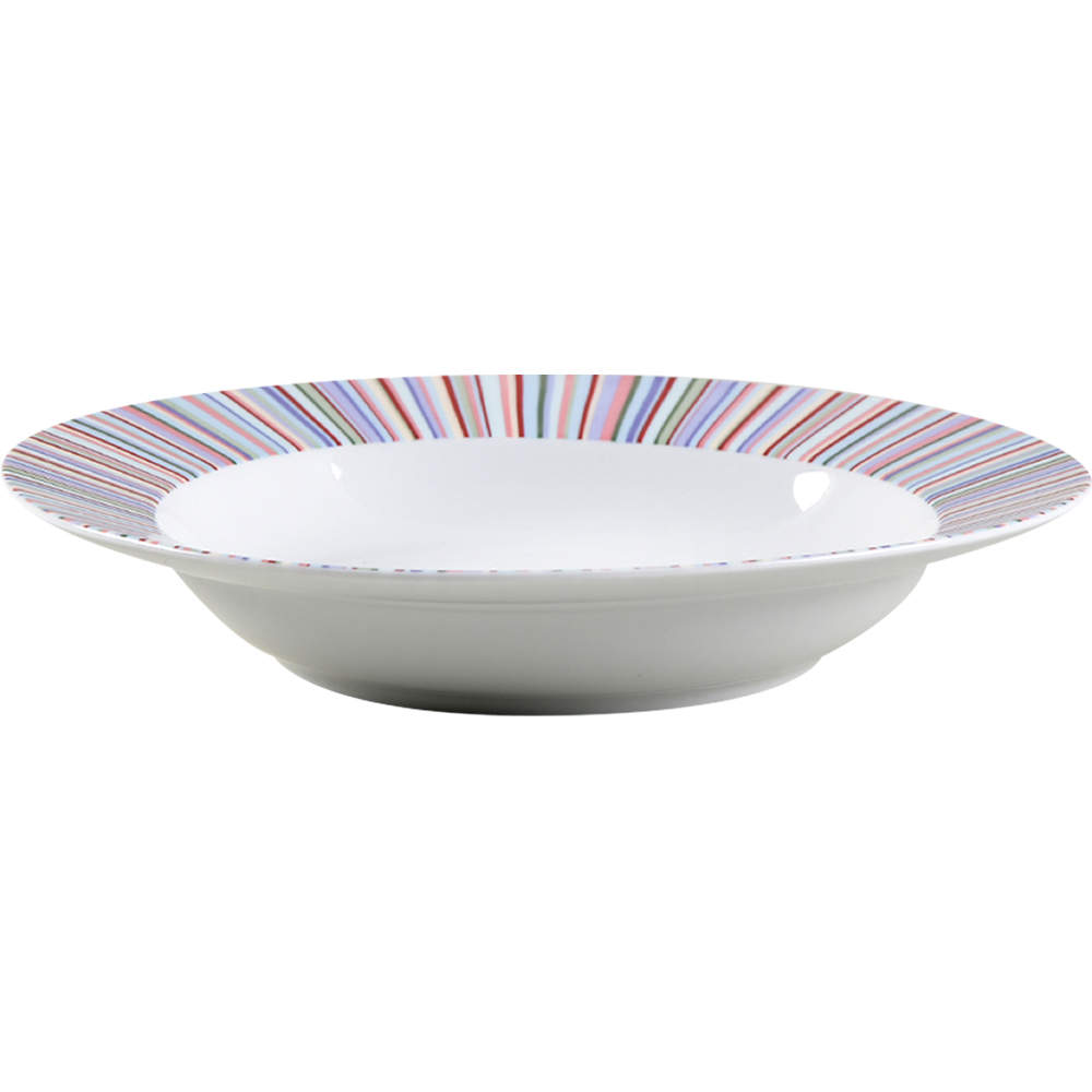 Kaleidoscope Rim Soup Bowl by Laura Ashley-1