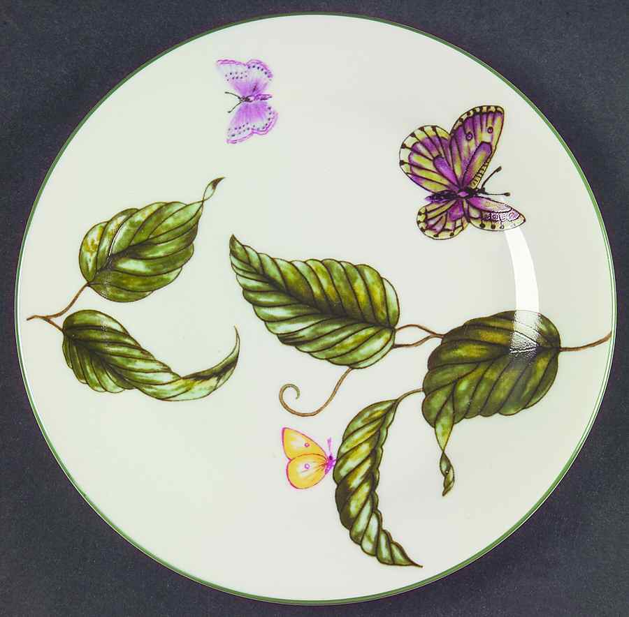 Butterfly Split Salad Plate by American Atelier-1