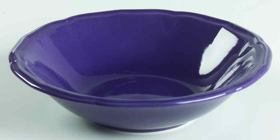 Country Purple Soup/Cereal Bowl by American Atelier-1