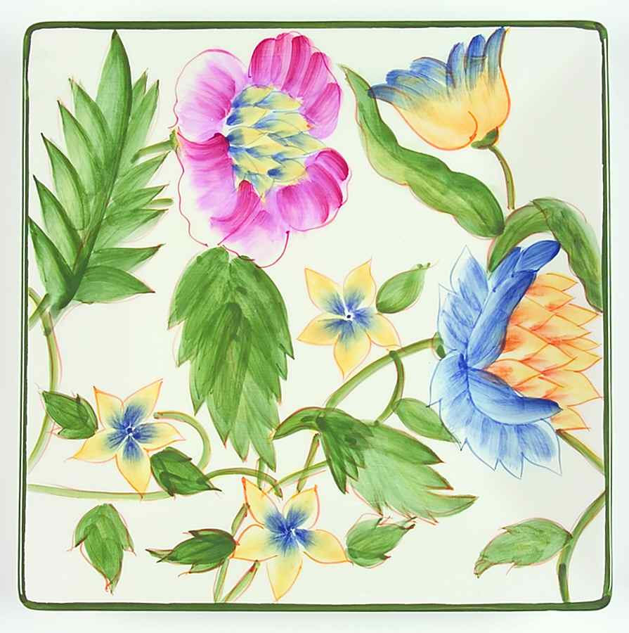 Ashley Square Salad/Dessert Plate by American Atelier-1