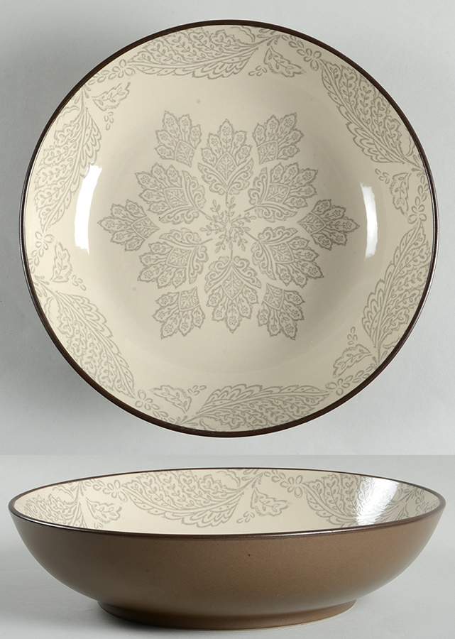 Chandi Linen 10" Round Vegetable Bowl by 222 Fifth (PTS)-1
