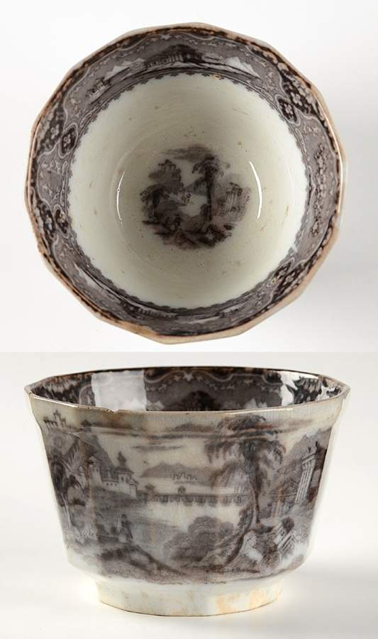 Vincennes Mulberry Cranberry Bowl by John Alcock-1