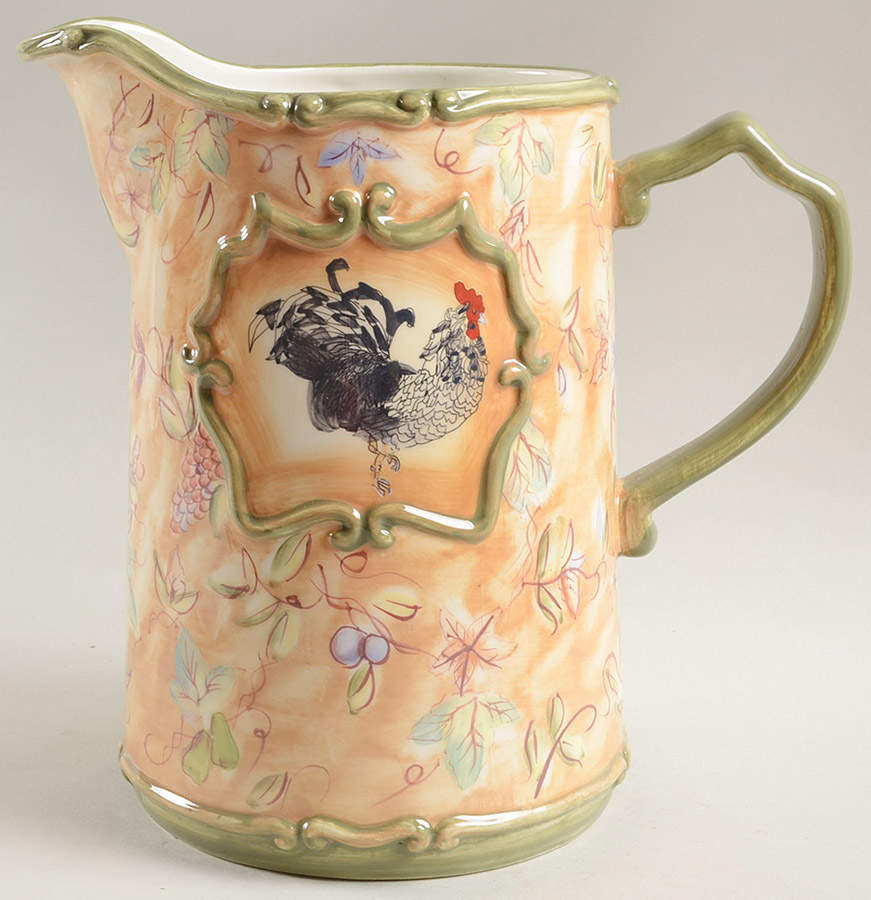 Rooster (Square, 5644) 80 Oz Pitcher by American Atelier-1
