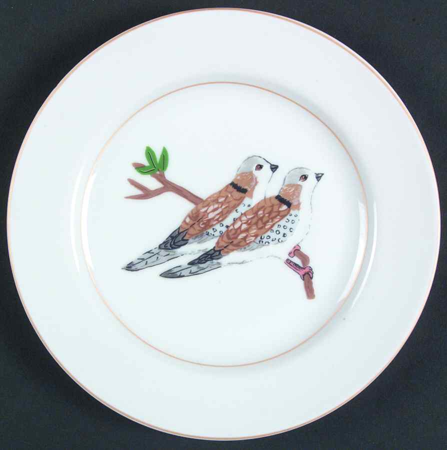 12 Days of Christmas Salad/Dessert Plate by American Atelier-1